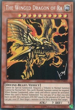 Der geflügelte Drache von Ra TN19-DE009 Secret Rare Good Deutsch