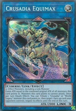 Crusadia Equimax MP19-DE107 Secret Rare Excellent Deutsch 1. Auflage