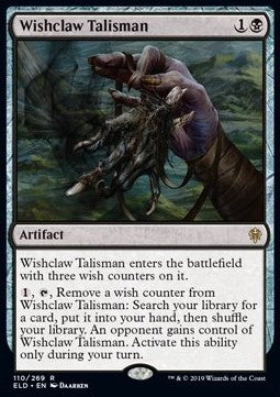 Wishclaw Talisman ELD-110 Rare Near Mint Englisch