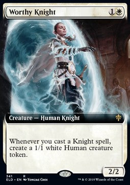 Worthy Knight XELD-341 Rare Near Mint Englisch Foil