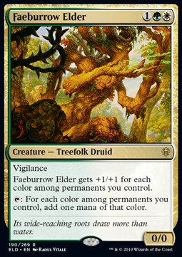 Faeburrow Elder ELD-190 Rare Excellent Englisch Foil