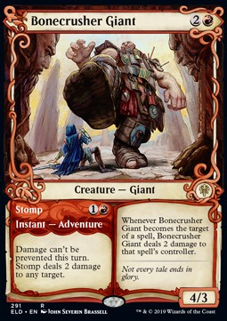 Bonecrusher Giant // Stomp XELD-291 Rare Near Mint Englisch