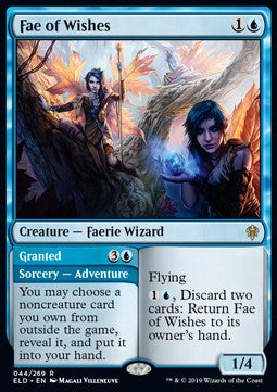 Fae of Wishes // Granted ELD-44 Rare Excellent Englisch