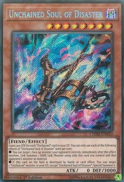 Losgekettete Seele des Unheils CHIM-010 Secret Rare Excellent Deutsch 1. Auflage