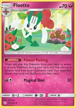 Floette CEC-151 Uncommon Good Deutsch Reverse Holo
