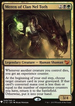 Meren of Clan Nel Toth MYS-49 Mythic Excellent Englisch