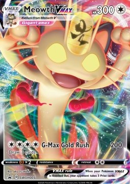 Meowth VMAX SWSH-005 Promo Near Mint Englisch