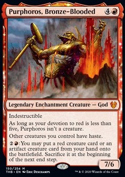 Purphoros, Bronze-Blooded THB-150 Mythic Excellent Englisch