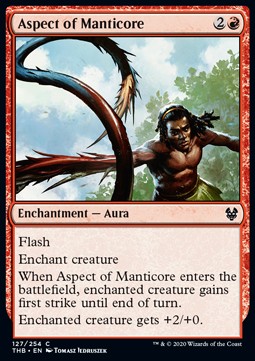 Aspect of Manticore THB-127 Common Near Mint Englisch