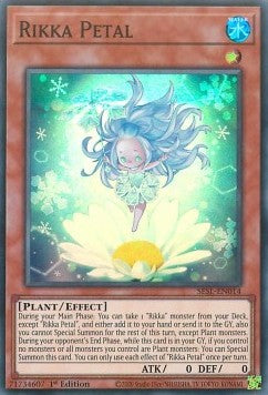 Rikka-Blütenblatt SESL-014 Super Rare Excellent Deutsch 1. Auflage