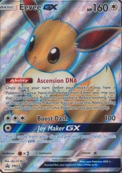 Evoli GX SM-242 Promo Near Mint Deutsch