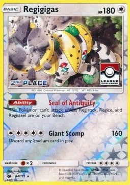 Regigigas CIN-84 Promo Good Englisch