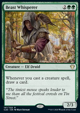 Beast Whisperer C20-167 Rare Excellent Englisch