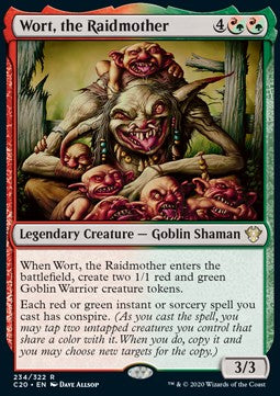 Wort, the Raidmother C20-234 Rare Near Mint Englisch
