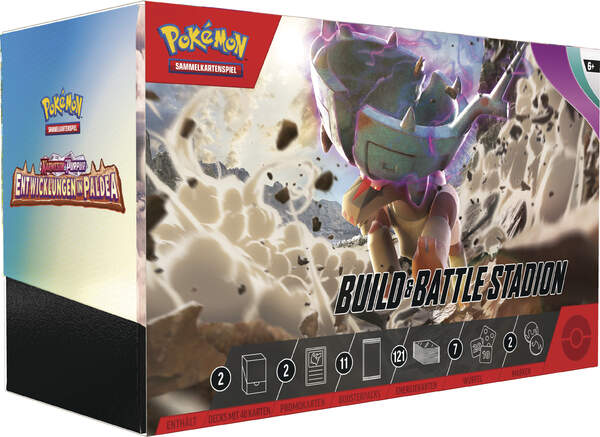 Pokémon Paldea Evolved Build & Battle Stadium Englisch