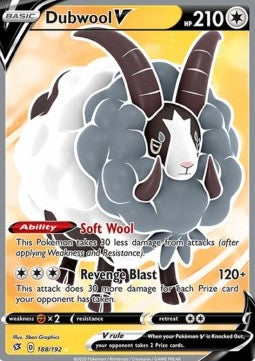 Dubwool V RCL-188 Ultra Rare Light Played Deutsch