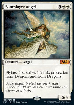 Baneslayer Angel M21-6 Mythic Excellent Englisch