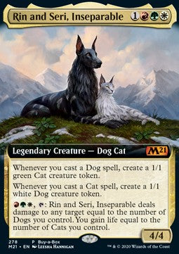Rin und Seri, die Unzertrennlichen BABP-278 Mythic Light Played Deutsch Foil