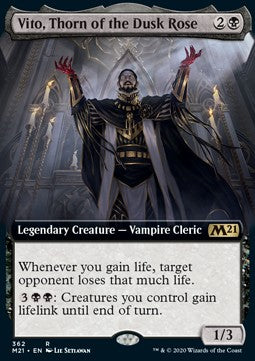 Vito, Thorn of the Dusk Rose XM21-362 Rare Excellent Englisch Foil