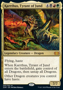 Karrthus, Tyrant of Jund 2XM-205 Mythic Near Mint Englisch