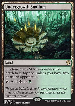 Undergrowth Stadium CMR-359 Rare Excellent Englisch