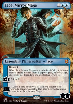 Jace der Spiegelmagier XZNR-281 Mythic Near Mint Deutsch