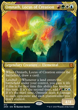 Omnath, Locus of Creation XZNR-312 Mythic Excellent Englisch