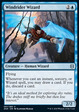 Windrider Wizard ZNR-87 Uncommon Excellent Englisch