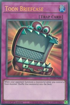 Toon Briefcase (V.1) DLCS-080 Ultra Rare Near Mint Englisch 1. Auflage