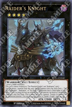 Raider's Knight PHRA-040 Ultra Rare Near Mint Englisch 1. Auflage