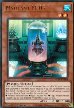 Myutant M-05 PHRA-084 Ultra Rare Near Mint Englisch 1. Auflage