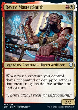 Reyav, Master Smith CMR-290 Uncommon Excellent Italienisch Foil