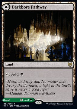 Darkbore Pathway // Slitherbore Pathway KHM-254 Rare Excellent Englisch
