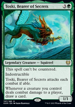 Toski, Bearer of Secrets KHM-197 Rare Excellent Englisch