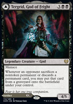 Tergrid, God of Fright // Tergrid's Lantern KHM-112 Rare Near Mint Englisch