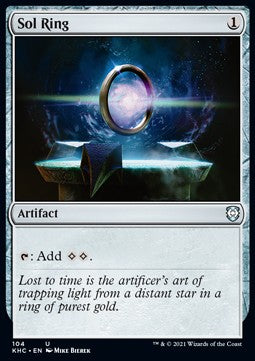 Sol Ring KHC-104 Uncommon Good Englisch
