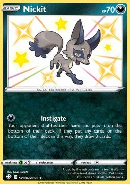 Nickit SHF-SV81 Secret Rare Good Englisch
