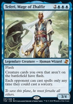 Teferi, Mage of Zhalfir TSR-91 Mythic Excellent Englisch