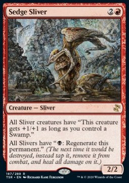 Sedge Sliver TSR-187 Rare Excellent Englisch Foil