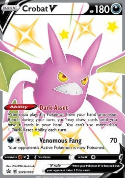 Crobat V SWSH-098 Promo Near Mint Englisch