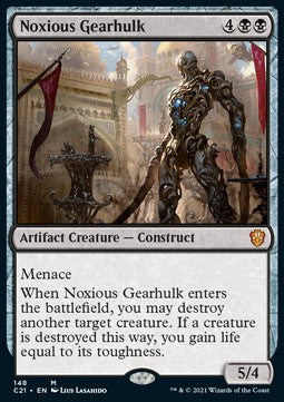 Noxious Gearhulk C21-148 Mythic Excellent Englisch