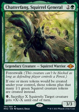 Chatterfang, Squirrel General MH2-151 Mythic Good Englisch