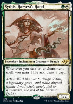 Sythis, Harvest's Hand XMH2-377 Rare Excellent Englisch Foil