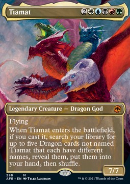 Tiamat XAFR-298 Mythic Near Mint Englisch