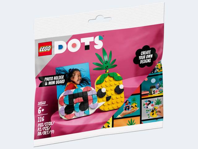 LEGO Polybag DOTs Ananas Fotohalter & Mini-Tafel