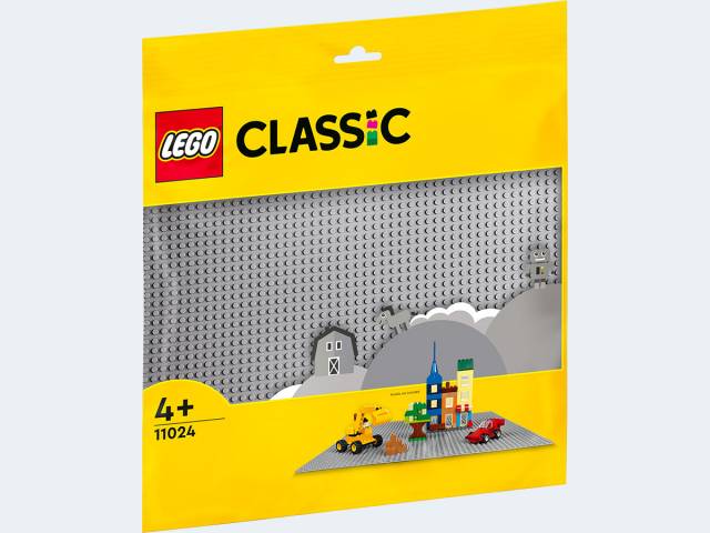 LEGO Classic Bauplatte grau