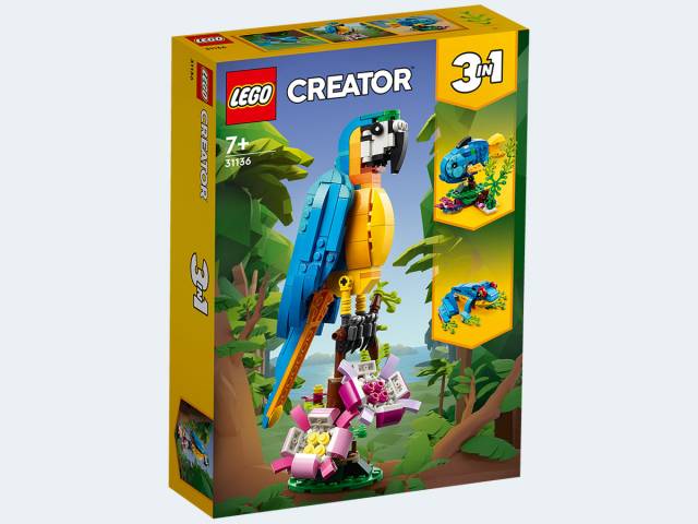 LEGO Creator Exotischer Papagei