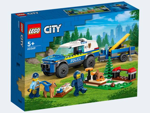 LEGO City Mobiles Polizeihunde-Training