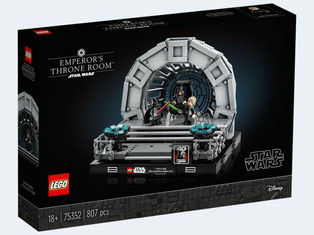 LEGO Star Wars Thronsaal des Imperators - Diorama