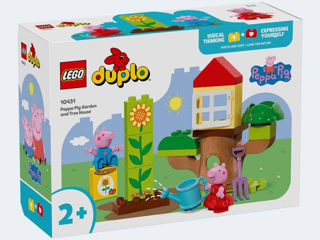 LEGO Duplo Peppas Garten mit Baumhaus
